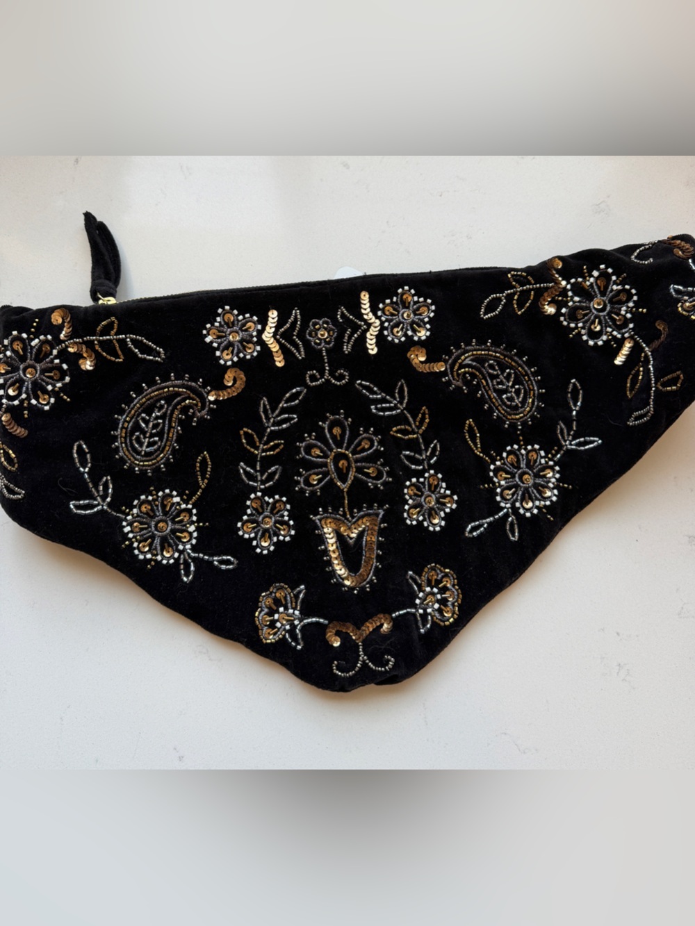 BRAND NEW - Free People Nashville Nights Embellished Black Bag purse - Picture 4 of 10